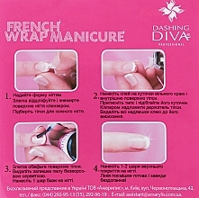 French Tips - Dashing Diva French Wrap Plus Thick Permanent Violet — photo N2