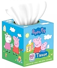 Handkerchiefs, 60 pcs - Peppa Pig — photo N1