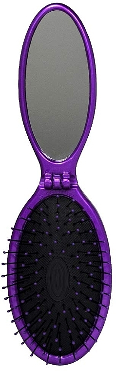 Hair Brush, purple - Wet Brush Pop & Go Detangler Hair Brush Purple — photo N14