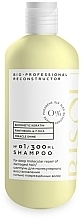 Fragrances, Perfumes, Cosmetics Molecular Repair Keratin Shampoo for Severely Damaged Hair - Bisou Bio-Professional Reconstructor Shampoo