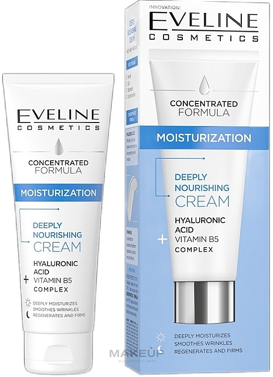 Moisturizing Face Cream - Eveline Cosmetics Concentrated Formula — photo N1