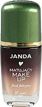 Fragrances, Perfumes, Cosmetics Mattifying Fluid - Janda Make-Up