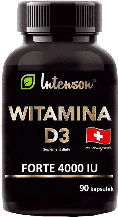 Vitamin D-3 4000 IU  - Intenson Vitamin D3 — photo N1