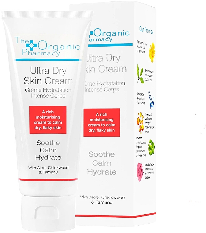 Cream for Ultra-Dry Skin - The Organic Pharmacy Ultra Dry Skin Cream — photo N1