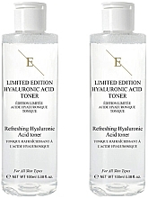 Fragrances, Perfumes, Cosmetics セット - Eclat Skin London Limited Edition Refreshing Hyaluronic Acid Toner (f/toner/2x100ml)