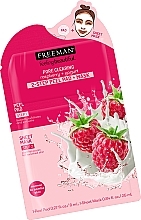 Fragrances, Perfumes, Cosmetics Raspberry & Yogurt Facial Peel Mask - Freman Feeling Beautiful Raspberry + Yogurt 2-Step Peel Pad + Mask