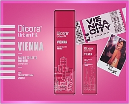 Fragrances, Perfumes, Cosmetics Dicora Urban Fit Vienna For Her Set - Set (edt/100ml + edt/30ml)