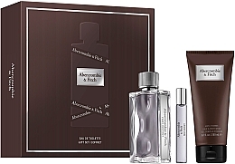 Fragrances, Perfumes, Cosmetics Abercrombie & Fitch First Instinct - キット (edt/100ml + edt/15ml + sh/gel/200ml)	