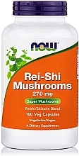 Rei-Shi Mushrooms, 270mg, capsules - Now Foods Rei-Shi Mushrooms, 270mg — photo N4