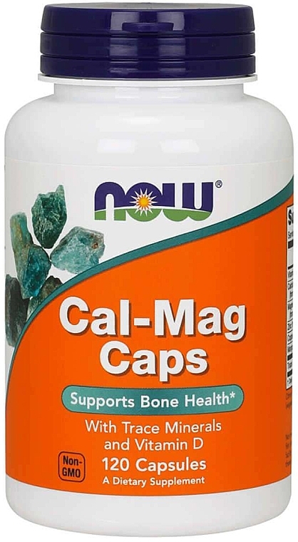 Capsules - Now Foods Cal-Mag Caps — photo N1