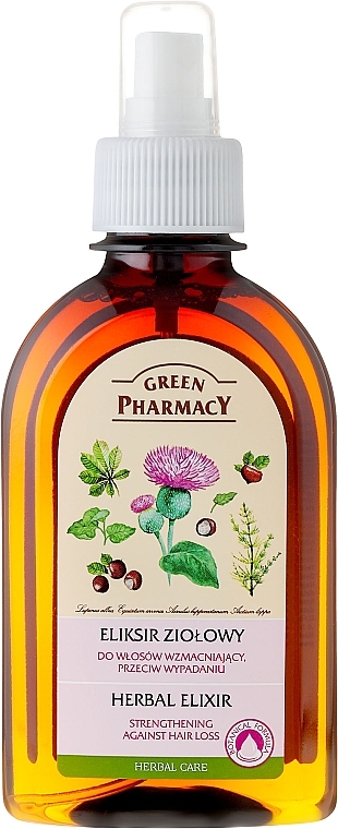 Herbal Hair Infusion "Anti Hair Loss" - Green Pharmacy — photo N1