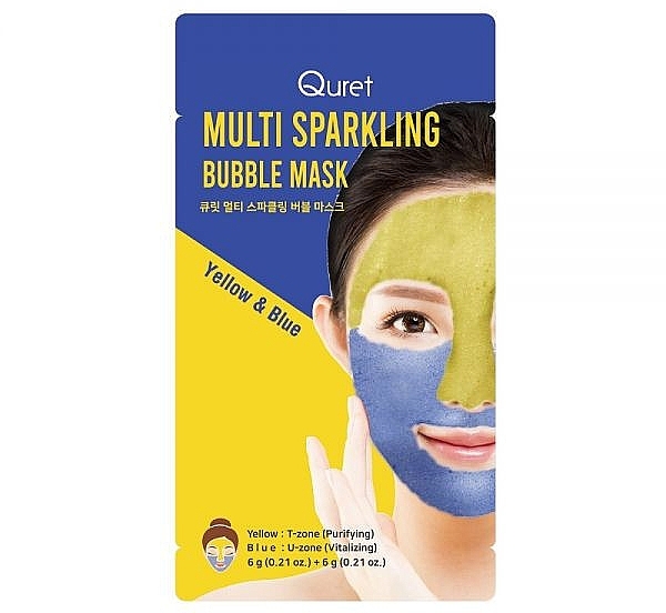 Face Mask - Quret Multi Sparkling Bubble Mask — photo N3