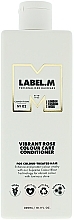 Conditioner for Colored Hair - Label.M Vibrant Rose Color Care Conditioner — photo N1