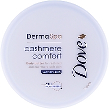 Fragrances, Perfumes, Cosmetics Body Cream-Butter - Dove DermaSpa Cashmere Comfort Body Butter