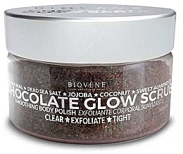 Sea Salt Body Scrub 'Chocolate' - Biovene Sea Salt Body Scrub Chocolate Glow Scrub — photo N1