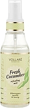 Refreshing Cucumber Tonic Spray - Vollare Cosmetics VegeBar Fresh Cucumber Refreshing Face Mist — photo N1