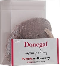 Natural Pedicure Pumice Stone, black - Donegal Bimsstein — photo N1