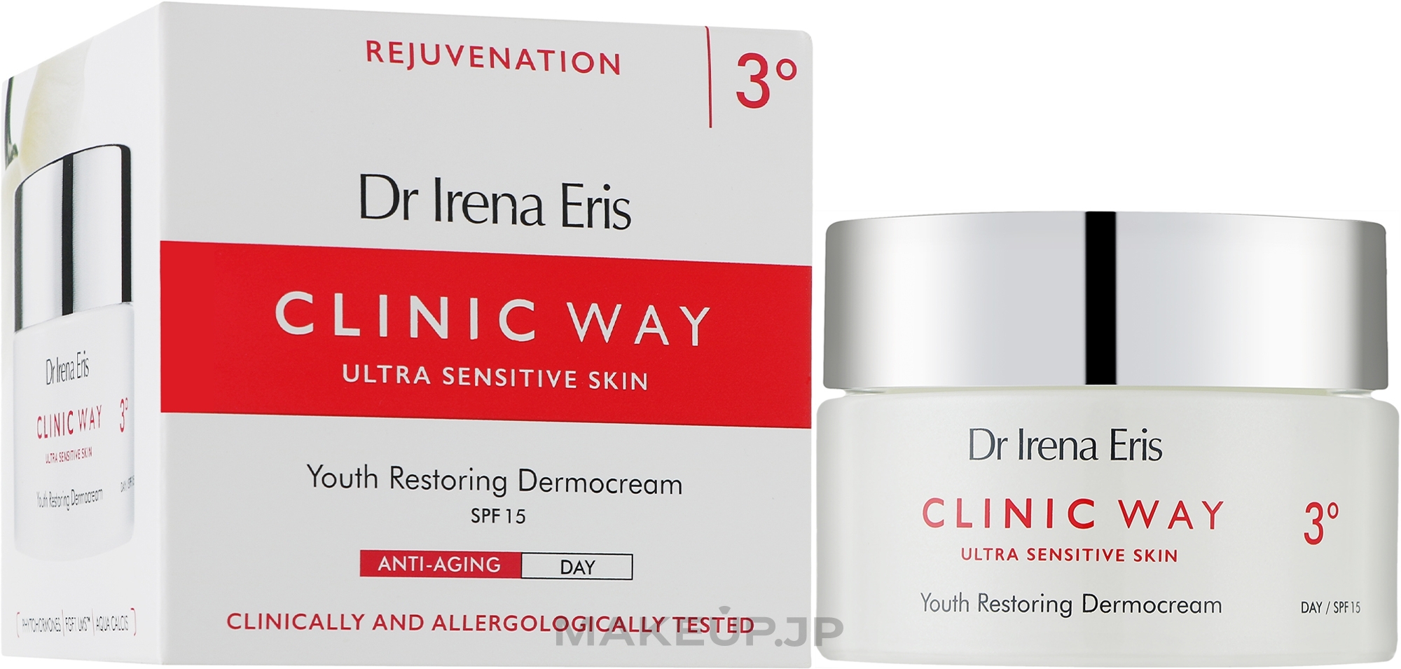 Day Cream "Phytohormonal Rejuvenation" - Dr Irena Eris Clinic Way 3 Phytohormonal Rejuvenation — photo 50 ml