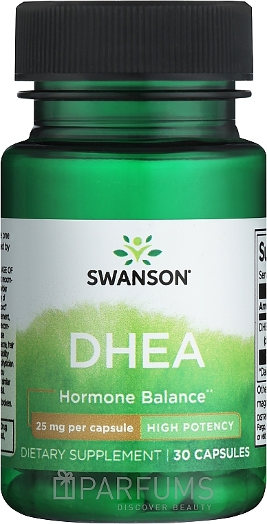 Supplement 'Dehydroepiandrosterone', 25 mg - Puritan's Pride DHEA — photo N1