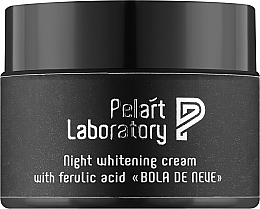 Fragrances, Perfumes, Cosmetics Whitening Night Face Cream with Ferulic Acid 'Bola De Neve' - Pelart Laboratory Night Whitening Cream With Ferulic Acid	