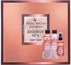 Beauty Set - Primo Bagno Quatro Minerals Energy Spa (b/mist/140 ml + b/lot/140 ml + b/wash/140 ml) — photo N1