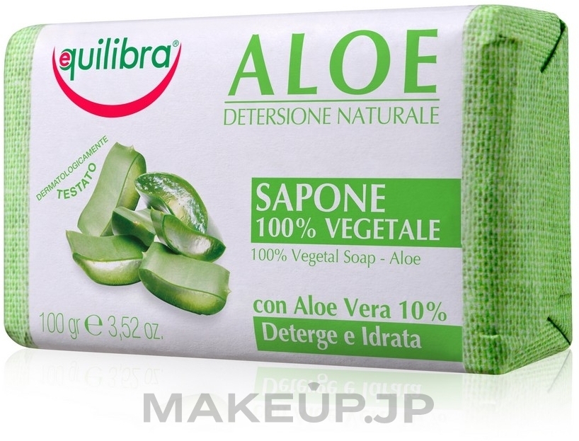 Natural Soap - Equilibra Aloe Line Natural Soap — photo 100 g