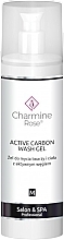 Fragrances, Perfumes, Cosmetics Carbon Face & Body Wash Gel - Charmine Rose Active Carbon Wash Gel