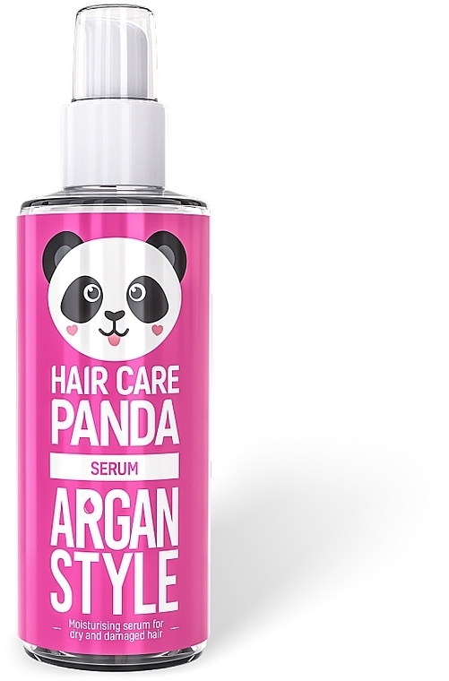 Moisturizing Styling Hair Serum - Noble Health Hair Care Panda Argan Style — photo N1