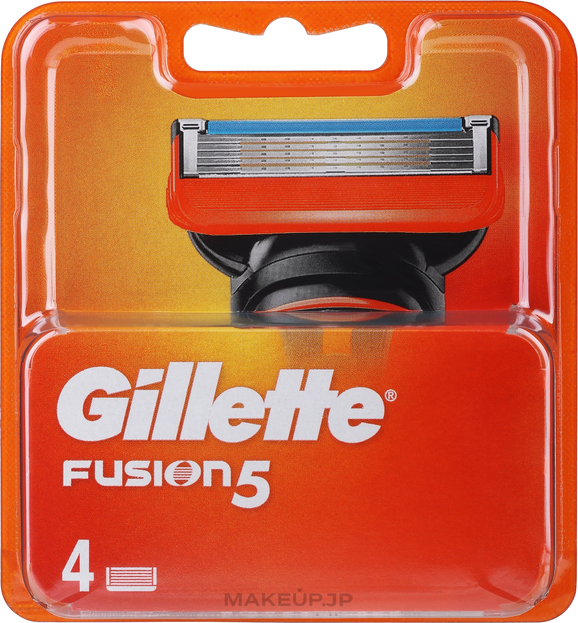 Shaving Razor Refills, 4 pcs. - Gillette Fusion 5 — photo 4 szt.