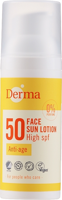 Anti-Aging Sun Face Lotion - Derma Sun Face Lotion Anti-Age SPF50 — photo N2