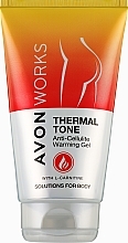 Fragrances, Perfumes, Cosmetics Anti-Cellulite Body Gel - Avon Works Anti-Cellulite Warming Gel