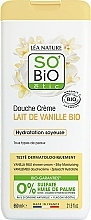 Fragrances, Perfumes, Cosmetics Vanilla Milk Shower Cream-Gel - So'Bio Etic Vanilla Milk Shower Cream