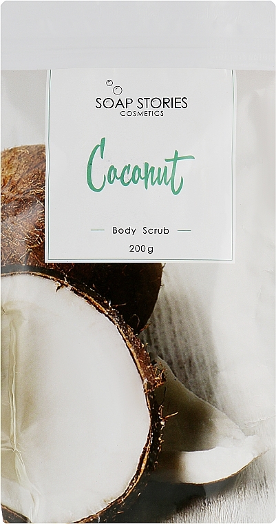 Coconut Body Scrub - Soap Stories (Doy-pack) — photo N1