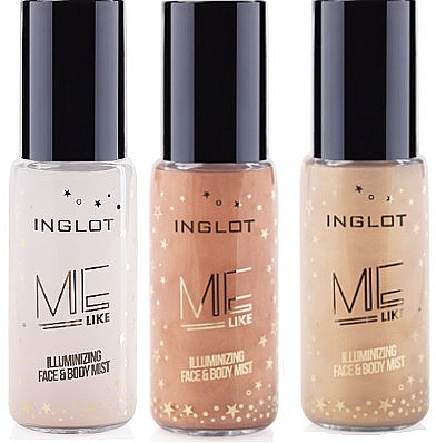 Illuminating Makeup Setting Spray - Inglot Me Like Illuminixing Face & Body Mist — photo N1