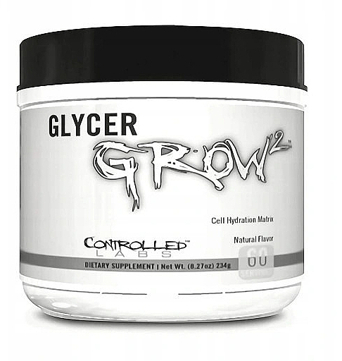 Pre-Workout Complex, unflavored - Controlled Labs GlycerGrow 2 — photo N1