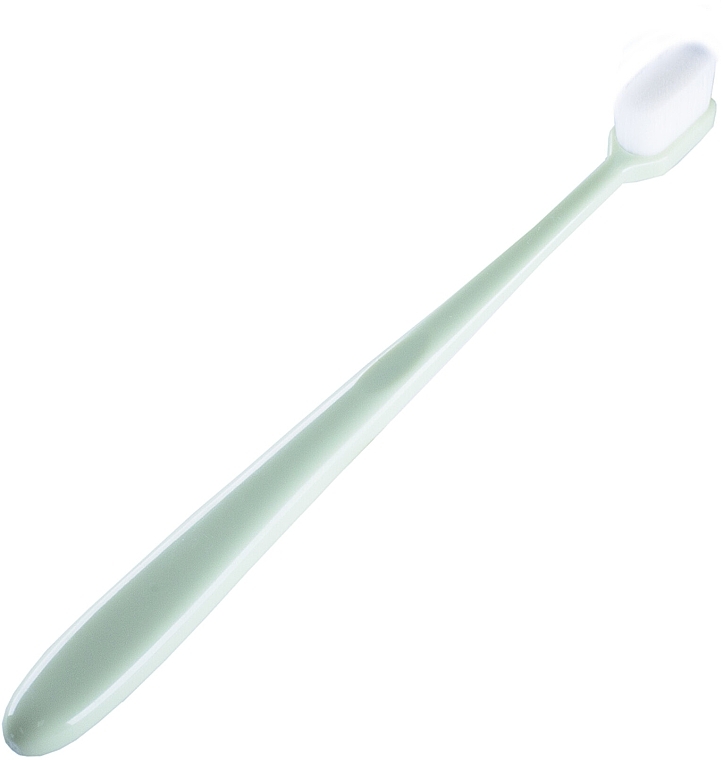 Microfiber Toothbrush, soft, green - Kumpan M03 Microfiber Toothbrush — photo N1