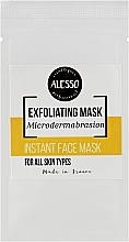 Fragrances, Perfumes, Cosmetics Microdermabrasion-Peeling Soluble Mask - Alesso Professionnel Instant Face Mask