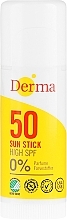 Fragrances, Perfumes, Cosmetics Sunscreen Stick - Derma Sun Sun Stick High SPF50