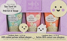 Fragrances, Perfumes, Cosmetics Baby Care Tiny Travel Set - Mades Cosmetics M|D|S Baby Care Tiny Travel Set (gel/50ml + b/cr/50ml + b/lot/50ml)