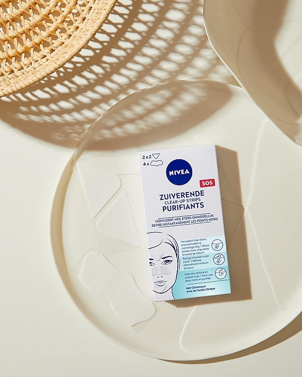 Gentle Cleansing Strips - NIVEA Visage Clear Up Strips — photo N4