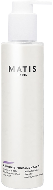 Makeup Removal Milk - Matis Reponse Fondamentale Authentik-Milk — photo N1