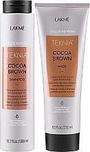 Set - Lakme Teknia Color Refresh Cocoa Brown — photo N13