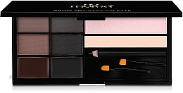 Fragrances, Perfumes, Cosmetics Cosmetic Brow Set - Malva Cosmetics Brow Artistry Palette