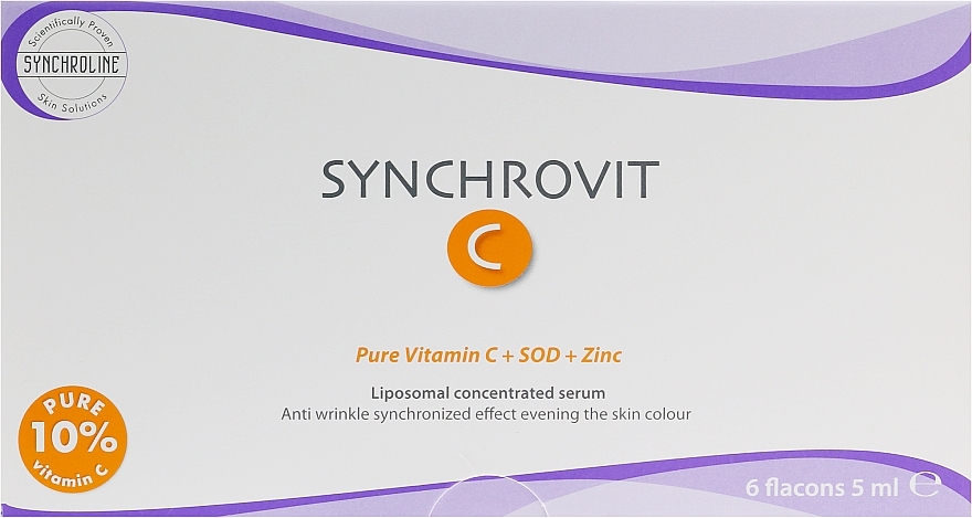 Anti-Age Liposomal Serum - Synchroline Synchrovit C Serum — photo N3
