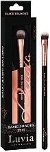 Eyeshadow Brush, E313, black - Luvia Cosmetics Basic Shader Black — photo N5