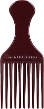 Comb 219, cherry - Acca Kappa Pettine Afro Basic — photo N1