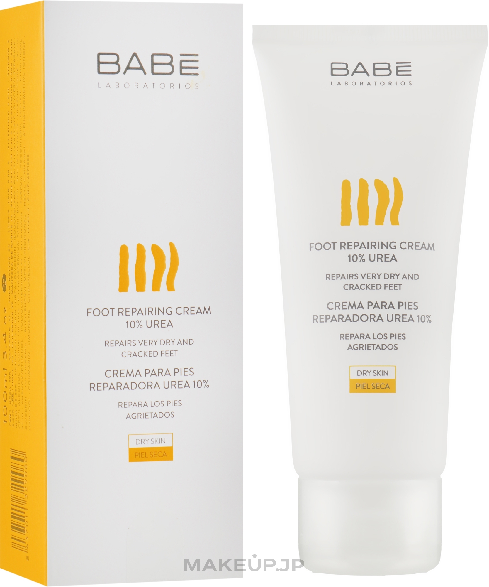 10% Urea Foot Cream - Babe Laboratorios Foot Repairing Cream 10 % Urea — photo 100 ml