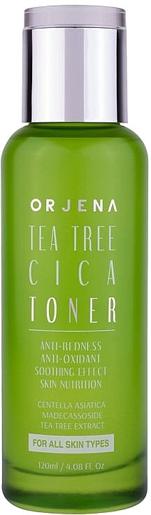 Tea Tree & Centella Asiatica Face Toner - Orjena Toner Tea Tree Cica — photo N1