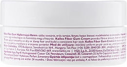 Elastic Strong Hold Gel, fibers - Kallos Cosmetics Fiber Gum Cream  — photo N3