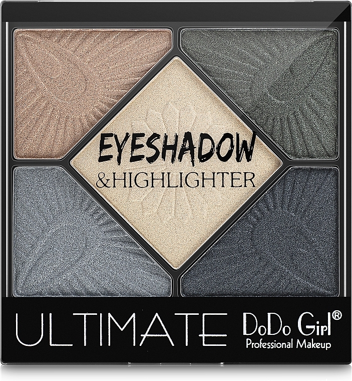 Makeup Palette - DoDo Girl Ultimate Eyeshadow & Highlighter — photo N8
